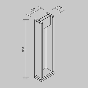 Ландшафтный светильник Outdoor O465FL-L16GF3K