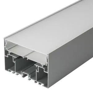 Профиль с экраном S2-LINE-10570-2500 ANOD+OPAL (Arlight, Алюминий)