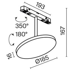 Трековый светильник Technical TR131 (23мм EXILITY)