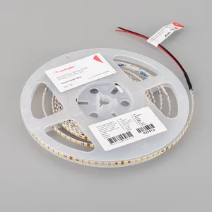 Лента RT-A160-5mm 24V Warm3000 (15 W/m, IP20, 2835, 5m) (Arlight, Открытый)