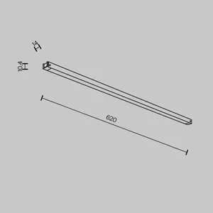 Трековый светильник Technical TR173-1-16WTW-B
