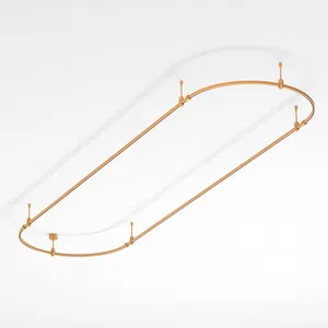 Основание ART-APRIORI-OVAL-ROD-200-3000x1000 (GD) (Arlight, IP20 Металл, 3 года)