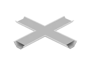 Соединительный элемент 100/40 IN (X/RAL9003)