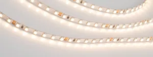 Лента RT-A120-5mm 24V Warm2400 (9.6 W/m, IP20, 2835, 5m) (Arlight, узкая)