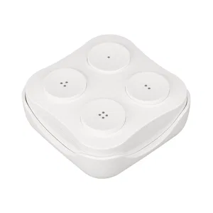 INTELLIGENT ARLIGHT Панель TUYA-228-4-RF-WH-SUF (kinetic, 433MHz) (IARL, IP20 Пластик, 3 года)