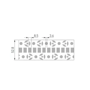 Профиль FANTOM-BENT-W12-TOP-2000 ANOD (Arlight, Алюминий)