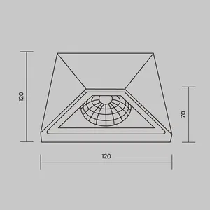 Архитектурная подсветка Outdoor O577WL-L5B
