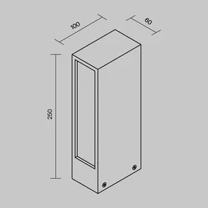 Ландшафтный светильник Outdoor O422FL-L6GF