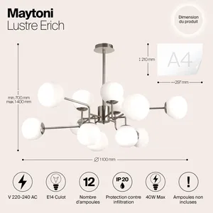 Подвесной светильник Maytoni MOD221-PL-12-N