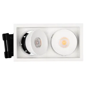 Светильник CL-SIMPLE-S148x80-2x9W Day4000 (WH, 45 deg) (Arlight, IP20 Металл, 3 года)