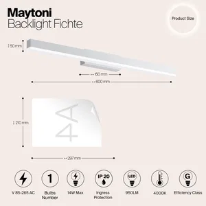 Подсветка Maytoni MIR012WL-L14W4K