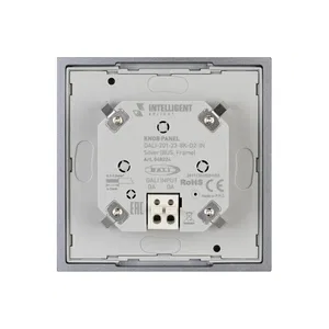 INTELLIGENT ARLIGHT Кнопочная панель DALI-201-23-8K-D2-IN Silver (BUS, Frame) (IARL, IP20 Металл, 3 года)
