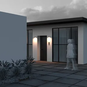 Уличный настенный светильник Outdoor O303WL-L5W3K