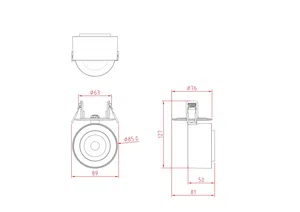Потолочный светильник Technical C063CL