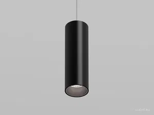 Светильник HOKASU Tube Hang IP54  (RAL9005/D80/160mm — 4K/30W/38deg)