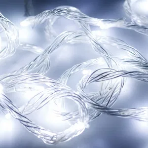 Светодиодная гирлянда ARD-STRING-HOME-10000-CLEAR-99LED-RUN WHITE (230V, 10.5W) (Ardecoled, IP20, 1 год)