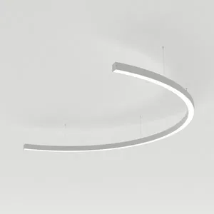 Светильник SP-LINE-HANG-ARC-C3535-D1500-53W Warm3000 (WHITE, 230V) (Arlight, Металл)