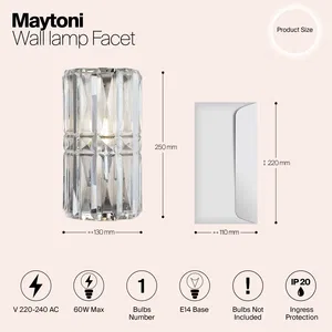 Настенный светильник (бра) Maytoni MOD094WL-01CH