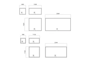 Modüler armatürler HOKASU Frame