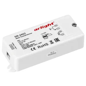 Диммер SR-2402 (12-36V, 96-288W, Metal-Touch) (Arlight, -)