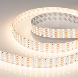 Лента UL-A320-24mm 24V Warm3000 (5 W/m, IP20, 3m) (Arlight, 7 лет)