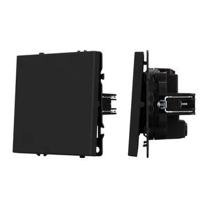 ARL NOBE Выключатель перекрёстный 1 кл софт-тач черный оникс SWT-MKX1-SFPL-BK (250V, 10A) (Arlight, -)
