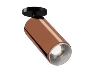 Накладной светильник HOKASU Tube ON Zoom (85-160/ral9003 – 20w/5098/12-50deg)