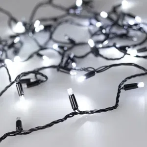 Светодиодная гирлянда ARD-STRING-CLASSIC-1000-BLACK-100LED-PULSE White (230V, 7W) (Ardecoled, IP65, 1 год)