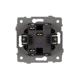 Механизм выключателя одноклавишный проходной SWT-MKP1-PL-WH-V (250V, 10A) (Arlight, -)