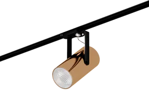 Трековый светильник HOKASU Tube Clip TR2 (85-160/ral9005 – 30w/3090/15deg)