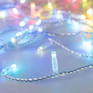 Светодиодная гирлянда ARD-STRING-CLASSIC-10000-CLEAR-100LED-LIVE RGB-DMX (24V, 10W) (Ardecoled, IP65, 1 год)