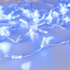 Светодиодная гирлянда ARD-STRING-CLASSIC-1000-CLEAR-100LED-PULSE Blue (230V, 7W) (Ardecoled, IP65, 1 год)