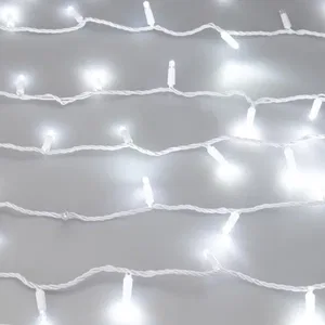 Светодиодная гирлянда ARD-STRING-CLASSIC-1000-WHITE-100LED-PULSE White (230V, 7W) (Ardecoled, IP65, 1 год)