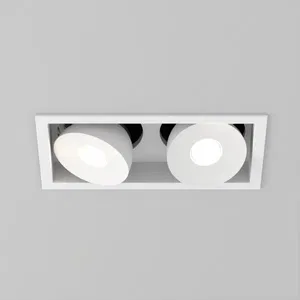 Светильник CL-SIMPLE-S148x80-2x9W Day4000 (WH, 45 deg) (Arlight, IP20 Металл, 3 года)