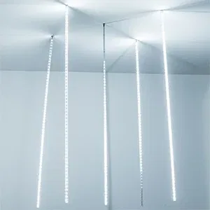 Светодиодная гирлянда ARD-ICEFALL-CLASSIC-D12-1000-5PCS-CLEAR-120LED-LIVE WHITE (230V, 11W) (Ardecoled, IP65)