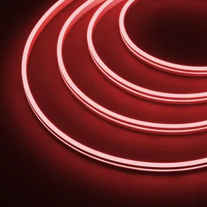 Лента герметичная MOONLIGHT-SIDE-A168-4x10mm 24V Red (7.2 W/m, IP65, 5m, wire x2) (Arlight, Вывод прямой, 3 года)