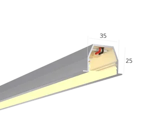 Линейный светильник HOKASU 35/25 IN noPS (RAL9003/1500mm/LT70 — 4K/33W)