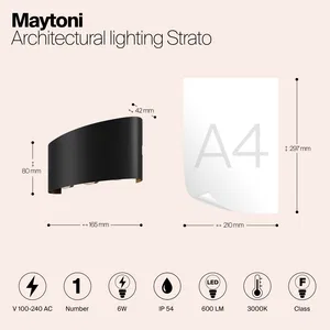 Архитектурная подсветка Outdoor O417WL-L6B3K
