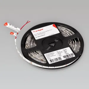 Лента RT-B60-10mm 24V Red (14.4 W/m, IP20, 5060, 5m) (Arlight, Открытый)