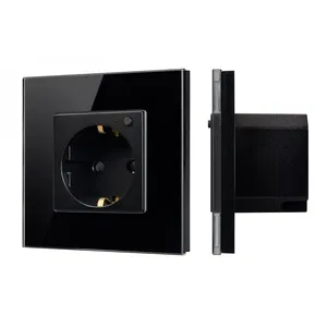 Розетка электрическая с Zigbee управлением SCT-OMALI-EUZB1-PL-BK (240V, 16A, Zigbee) (Arlight, -)