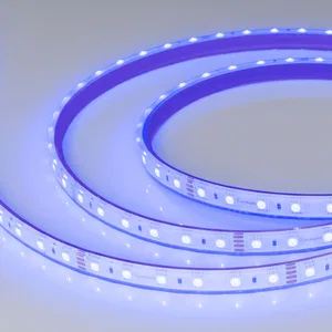 Лента герметичная RTW-PFS-B60-13mm 24V RGB (14.4 W/m, IP68, 5060, 5m) (Arlight, 14.4 Вт/м, IP68)
