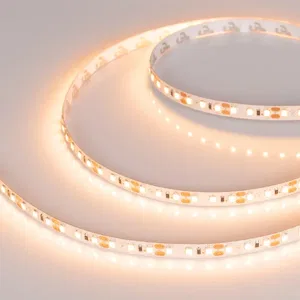 Лента RT-A120-8mm 12V Warm3000 (9.6 W/m, IP20, 2835, 5m) (Arlight, Открытый)