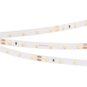 Лента RT 2-5000 24V White6000 (3528, 300 LED, LUX) (Arlight, 4.8 Вт/м, IP20)