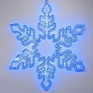 Фигура ARD-SNOWFLAKE-M1-940x940-648LED Blue (230V, 36W) (Ardecoled, IP65)