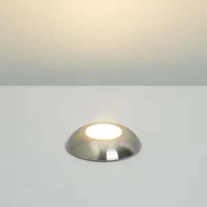 Накладка ART-DECK-CAP-DOME-R50 (SL, STEEL) (Arlight, Металл)