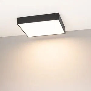 Светильник SP-QUADRO-S400x400-40W Warm3000 (BK, 120 deg, 230V) (Arlight, IP40 Металл, 3 года)