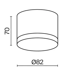 Потолочный светильник Technical C087CL