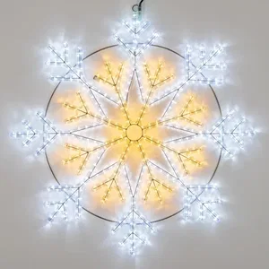 Фигура светодиодная ARD-SNOWFLAKE-M12-900x900-576LED White/Warm (230V, 36W) (Ardecoled, IP65, 1 год)