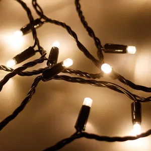 Светодиодная гирлянда ARD-STRING-CLASSIC-10000-BLACK-100LED-STD WARM (230V, 7W) (Ardecoled, IP65, 1 год)