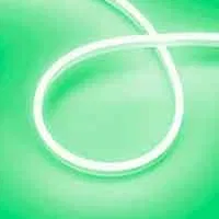 Лента герметичная AURORA-PS-A120-12x6mm 24V Green (10 W/m, IP65, 2835, 5m) (Arlight, Силикон, 2 года)